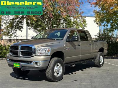 2007 Dodge Ram 2500 Diesel 4X4 6.7L Cummins Turbo Diesel Mega Cab  6-Speed Manual