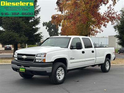 2007 Chevrolet Silverado 2500 Diesel 4x4 6.6L LBZ Duramax Turbo Diesel Allison  1000 Crew Cab Long Bed ONE OWNER - Photo 1 - Sacramento, CA 95826