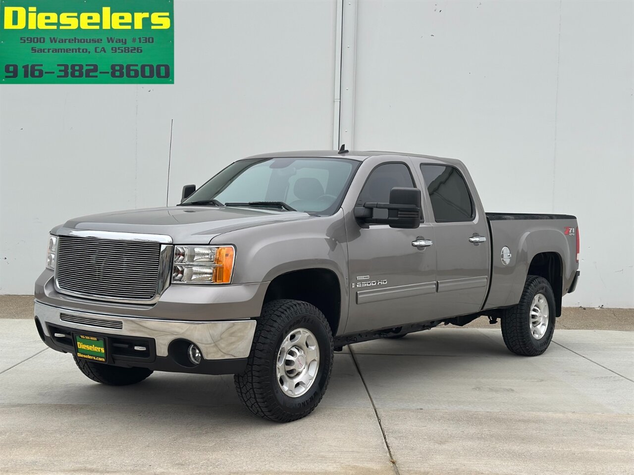 2007 GMC Sierra 2500 Diesel 4x4 6.6L Duramax Turbo Diesel Allison 1000  Crew Cab Short Bed - Photo 1 - Sacramento, CA 95826