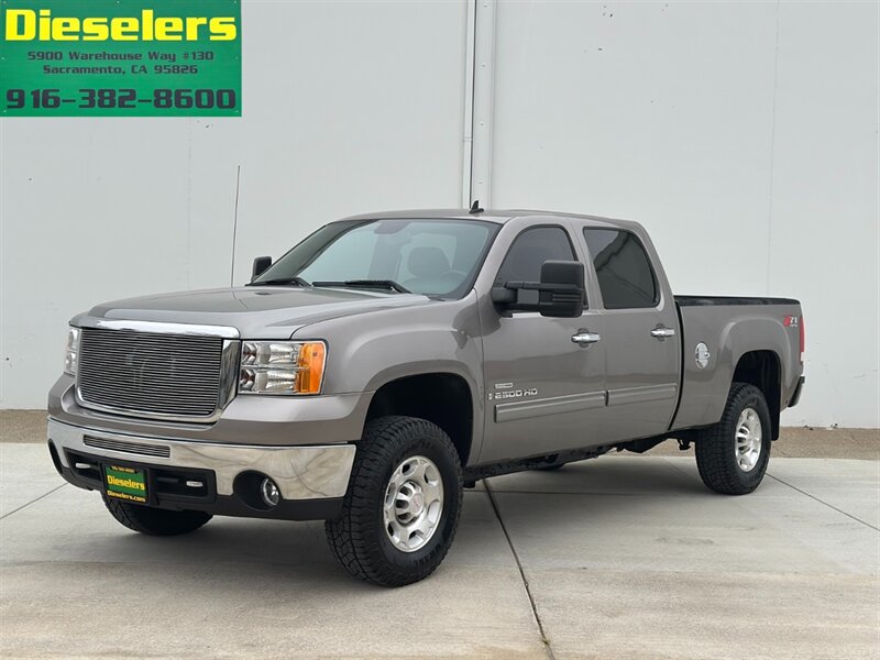 2007 GMC Sierra 2500 Diesel 4x4 6.6L Duramax Turbo Diesel Allison 1000  Crew Cab Short Bed