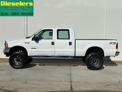 2002 Ford F-250 Diesel 4x4 7.3L Power Stroke Turbo Diesel 6-Speed  Manual LIFTED ONE OWNER - Photo 2 - Sacramento, CA 95826