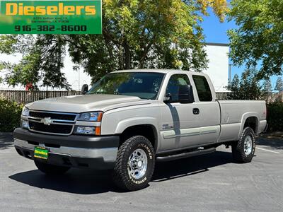 2006 Chevrolet Silverado 2500 Diesel 4x4 6.6L LBZ Duramax Turbo Diesel Ext Cab  Long Bed Allison 1000 1-OWNER