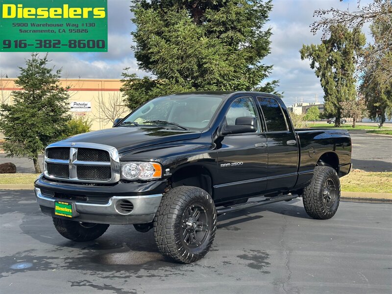 2005 Dodge Ram 2500 Diesel 4x4 5.9L High Output Cummins Turbo Diesel  Crew Cab Short Bed
