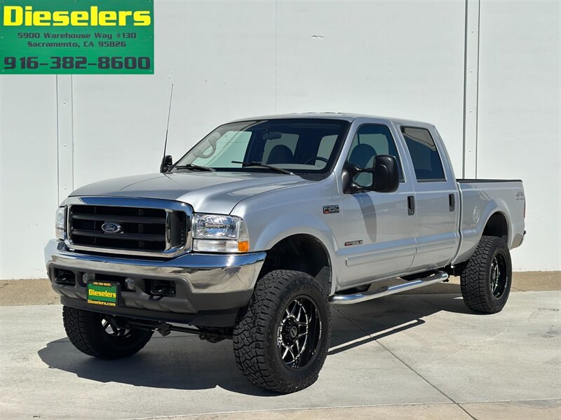 2001 Ford F-250 Diesel 4x4 7.3L Power Stroke Turbo Diesel Crew Cab  Short Bed LIFTED