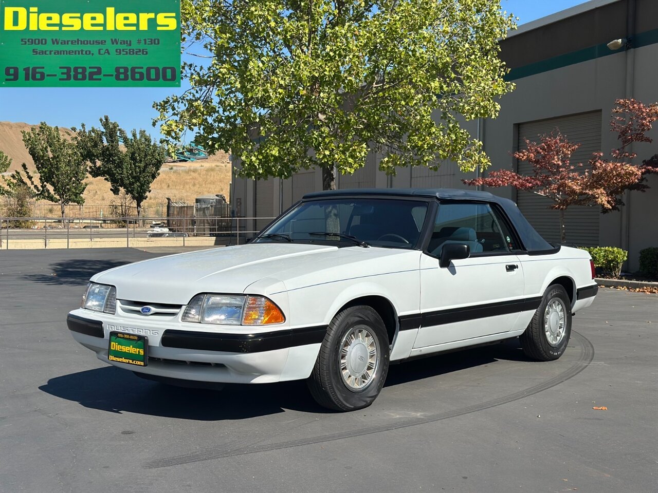 1988 Ford Mustang LX Fox Body 4-Cyl Convertible  40K MILES - Photo 1 - Sacramento, CA 95826