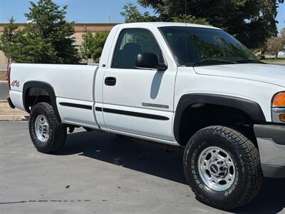 2001 GMC Sierra 2500 4x4 Single Cab Long Bed V8 6.0L Vortec 5-Speed  Manual LOW MILES - Photo 10 - Sacramento, CA 95826