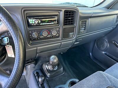 2001 GMC Sierra 2500 4x4 Single Cab Long Bed V8 6.0L Vortec 5-Speed  Manual LOW MILES - Photo 17 - Sacramento, CA 95826