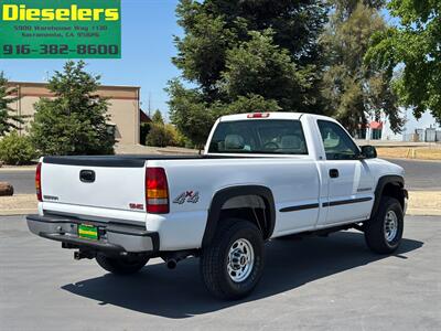 2001 GMC Sierra 2500 4x4 Single Cab Long Bed V8 6.0L Vortec 5-Speed  Manual LOW MILES - Photo 4 - Sacramento, CA 95826