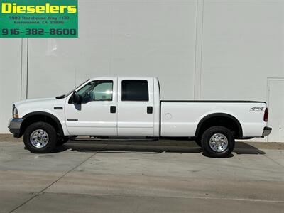 2002 Ford F-250 Diesel 4x4 7.3L Power Stroke Turbo Diesel Crew Cab  Long Bed 1-Owner XLT LOW MILES - Photo 2 - Sacramento, CA 95826