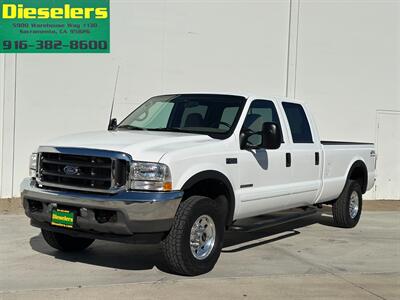 2002 Ford F-250 Diesel 4x4 7.3L Power Stroke Turbo Diesel Crew Cab  Long Bed 1-Owner XLT LOW MILES