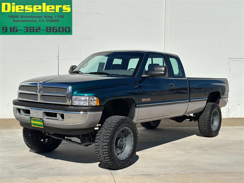 1996 Dodge Ram 2500 Diesel 4x4 5.9L 12-Valve Cummins Turbo Diesel Ext  Cab Long Bed LIFTED ONE OWNER