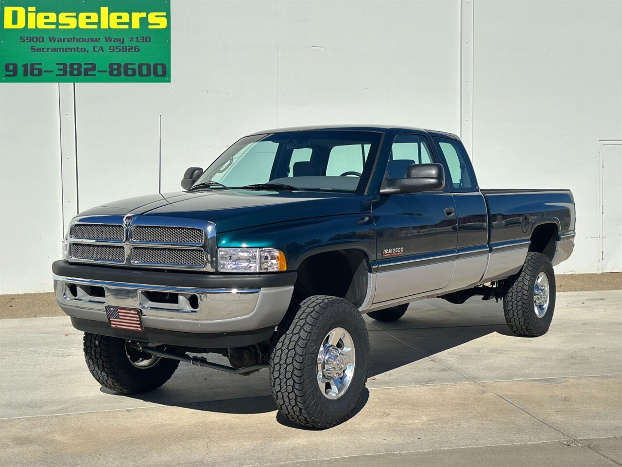 1996 Dodge Ram 2500 Diesel 4x4 5.9L 12-Valve Cummins Turbo Diesel  Low Miles ONE OWNER - Photo 1 - Sacramento, CA 95826