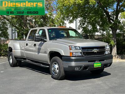 2007 Chevrolet Silverado 3500 Diesel 4x4 6.6L LBZ Duramax Turbo Diesel Crew Cab  Dually LT3 Allison 1000 LOADED ONE OWNER - Photo 6 - Sacramento, CA 95826