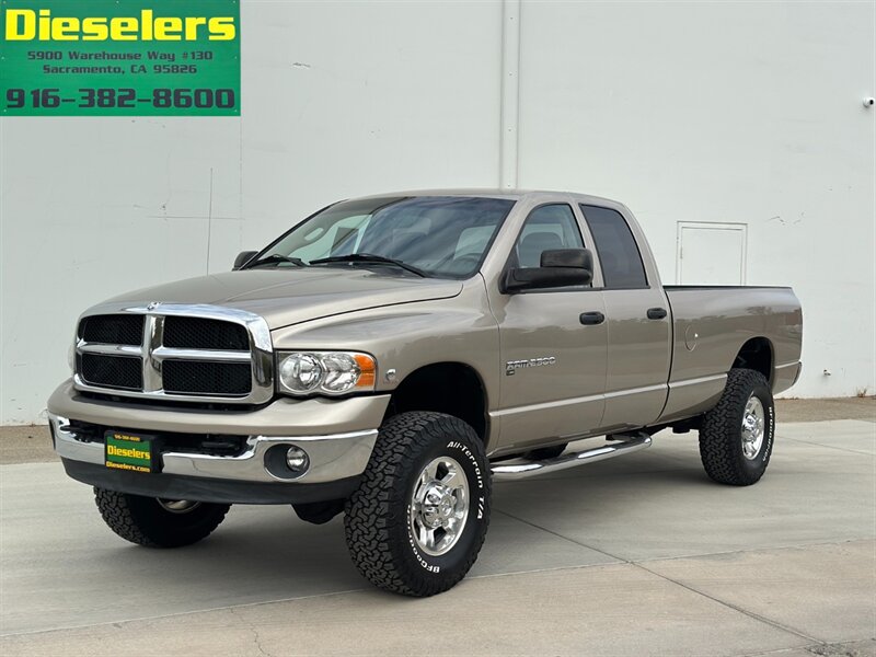 2004 Dodge Ram 2500 Diesel 4x4 5.9L High Output Cummins Turbo Diesel  6-Speed Manual ONE OWNER