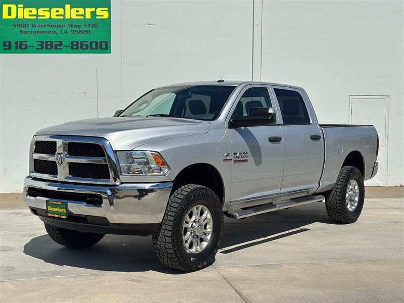 2018 RAM 2500 Diesel 4x4 6.7L Cummins Turbo Diesel Crew Cab  Short Bed ONE OWNER