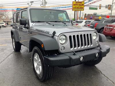 2018 Jeep Wrangler JK Unlimited Sport   - Photo 1 - Hatboro, PA 19040