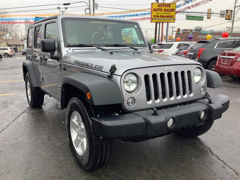 2018 Jeep Wrangler JK Unlimited Sport   - Photo 1 - Hatboro, PA 19040