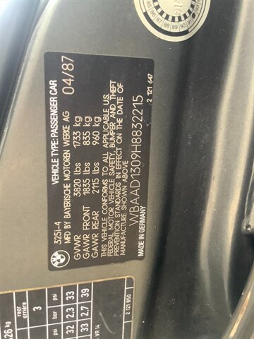 1987 BMW 3 Series 325i - Photo 24 - Hatboro, PA 19040