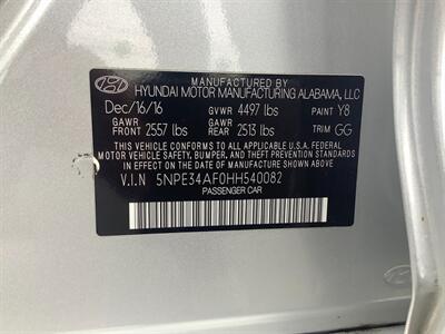 2017 Hyundai SONATA Limited   - Photo 20 - Hatboro, PA 19040