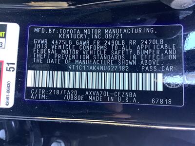 2022 Toyota Camry LE - Photo 41 - Hatboro, PA 19040