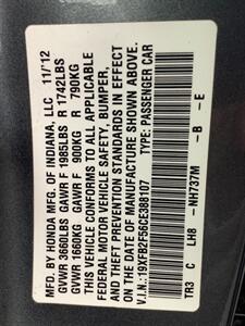 2012 Honda Civic LX   - Photo 25 - Hatboro, PA 19040