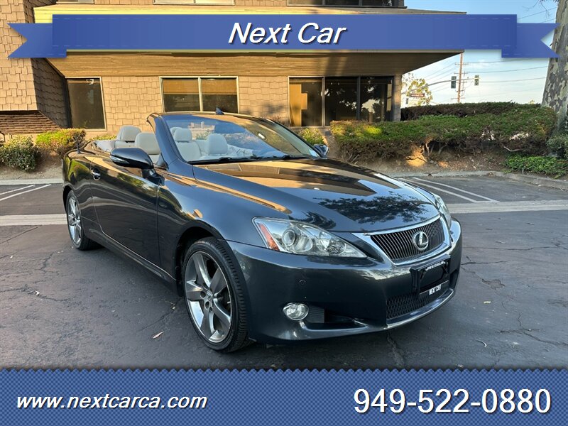 2010 Lexus IS 350C Convertible, Low Mileage With NAVI and Back up Camera - Photo 1 - Irvine, CA 92614