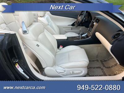 2010 Lexus IS 350C Convertible, Low Mileage  With NAVI and Back up Camera - Photo 27 - Irvine, CA 92614