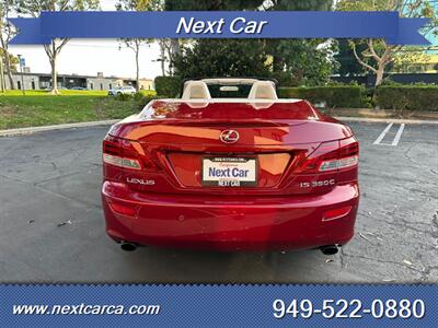 2010 Lexus IS 350C Convertible, Low Mileage  With NAVI and Back up Camera - Photo 4 - Irvine, CA 92614