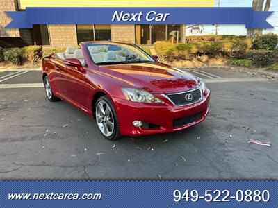2010 Lexus IS 350C Convertible, Low Mileage  With NAVI and Back up Camera - Photo 1 - Irvine, CA 92614