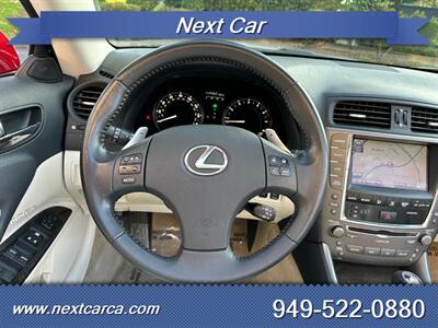 2010 Lexus IS 350C Convertible, Low Mileage  With NAVI and Back up Camera - Photo 20 - Irvine, CA 92614