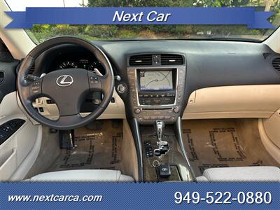 2010 Lexus IS 350C Convertible, Low Mileage  With NAVI and Back up Camera - Photo 23 - Irvine, CA 92614