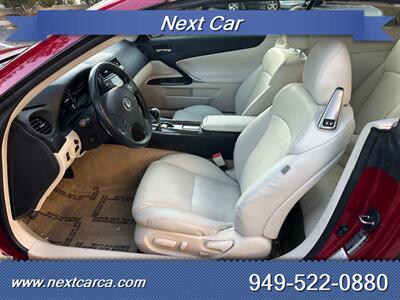 2010 Lexus IS 350C Convertible, Low Mileage  With NAVI and Back up Camera - Photo 13 - Irvine, CA 92614