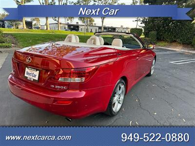2010 Lexus IS 350C Convertible, Low Mileage  With NAVI and Back up Camera - Photo 3 - Irvine, CA 92614