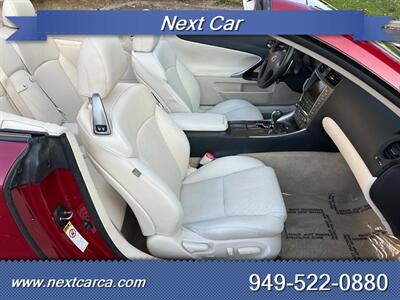 2010 Lexus IS 350C Convertible, Low Mileage  With NAVI and Back up Camera - Photo 27 - Irvine, CA 92614