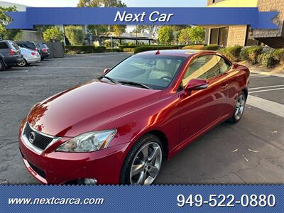 2010 Lexus IS 350C Convertible, Low Mileage  With NAVI and Back up Camera - Photo 11 - Irvine, CA 92614