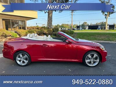 2010 Lexus IS 350C Convertible, Low Mileage  With NAVI and Back up Camera - Photo 2 - Irvine, CA 92614