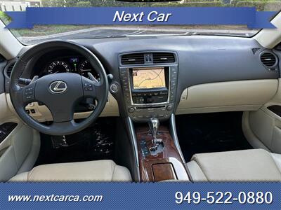 2010 Lexus IS 350 FWD ,Low Mileage  With NAVI and Back up Camera - Photo 21 - Irvine, CA 92614