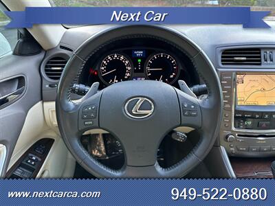 2010 Lexus IS 350 FWD ,Low Mileage  With NAVI and Back up Camera - Photo 17 - Irvine, CA 92614