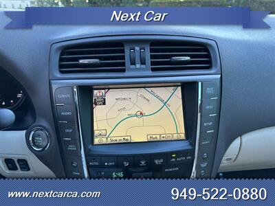 2010 Lexus IS 350 FWD ,Low Mileage  With NAVI and Back up Camera - Photo 11 - Irvine, CA 92614