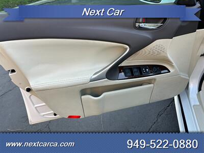 2010 Lexus IS 350 FWD ,Low Mileage  With NAVI and Back up Camera - Photo 19 - Irvine, CA 92614