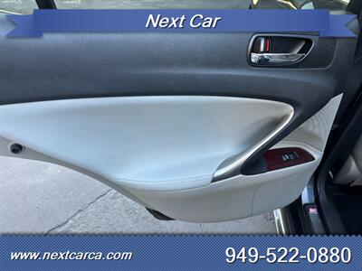 2008 Lexus IS 350 RWD , Low Mileage  With NAVI and Back up Camera - Photo 26 - Irvine, CA 92614