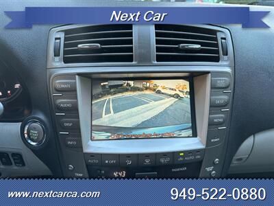 2008 Lexus IS 350 RWD , Low Mileage  With NAVI and Back up Camera - Photo 12 - Irvine, CA 92614
