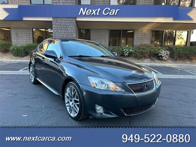 2008 Lexus IS 350 RWD , Low Mileage  With NAVI and Back up Camera - Photo 1 - Irvine, CA 92614