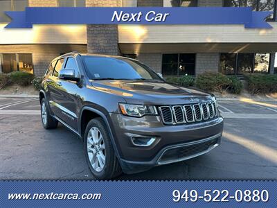 2017 Jeep Grand Cherokee Limited 2WD  With Back up Camera - Photo 1 - Irvine, CA 92614
