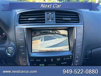 2009 Lexus IS 350 FWD , Low Mileage With NAVI and Back up Camera - Photo 12 - Irvine, CA 92614