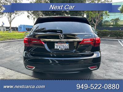 2015 Acura MDX SH-AWD With Advance Package  DVD Entertainment System ,Timing Belt Replaced - Photo 4 - Irvine, CA 92614