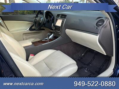 2011 Lexus IS 250  RWD, Low Mileage  With NAVI and Back up Camera - Photo 22 - Irvine, CA 92614