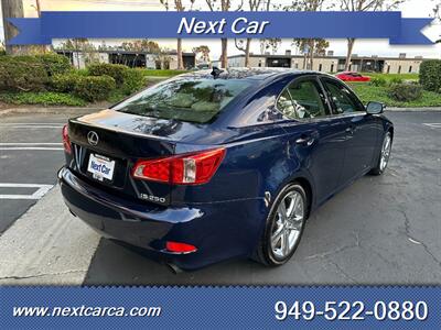 2011 Lexus IS 250  RWD, Low Mileage  With NAVI and Back up Camera - Photo 3 - Irvine, CA 92614