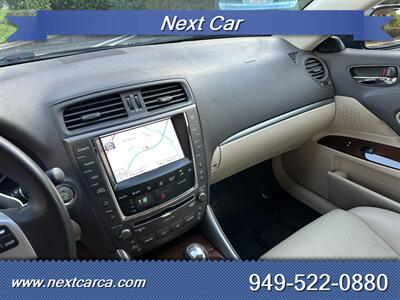 2011 Lexus IS 250  RWD, Low Mileage  With NAVI and Back up Camera - Photo 14 - Irvine, CA 92614
