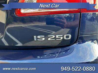 2011 Lexus IS 250  RWD, Low Mileage  With NAVI and Back up Camera - Photo 4 - Irvine, CA 92614